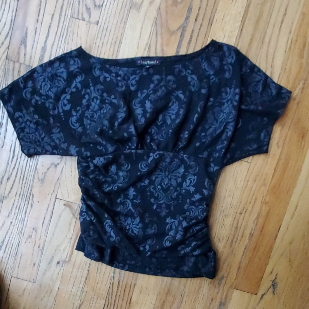 Elegant Lace Print workblouse